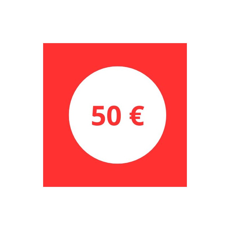Bono de 50 euros Bono de 50 euros